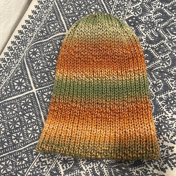 Handmade Knit Fall Beanie - Picture 1 of 2
